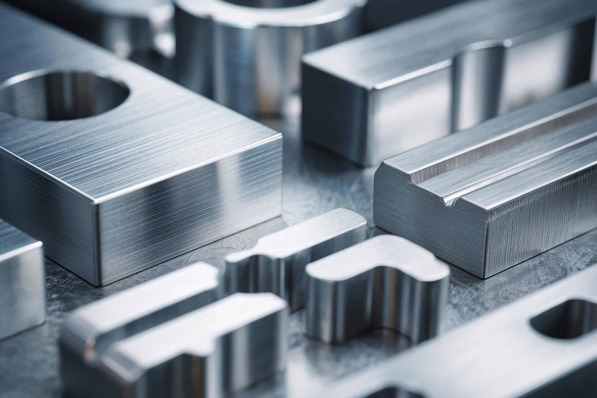 Metallteile in der Oberflächenveredelung bei Frühschütz Lohngalvanik GmbH.