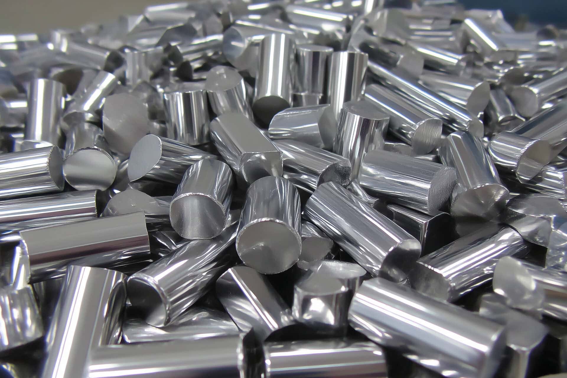 Metallteile in Lohngalvanik-Bad, hochwertige Oberflächenveredelung.