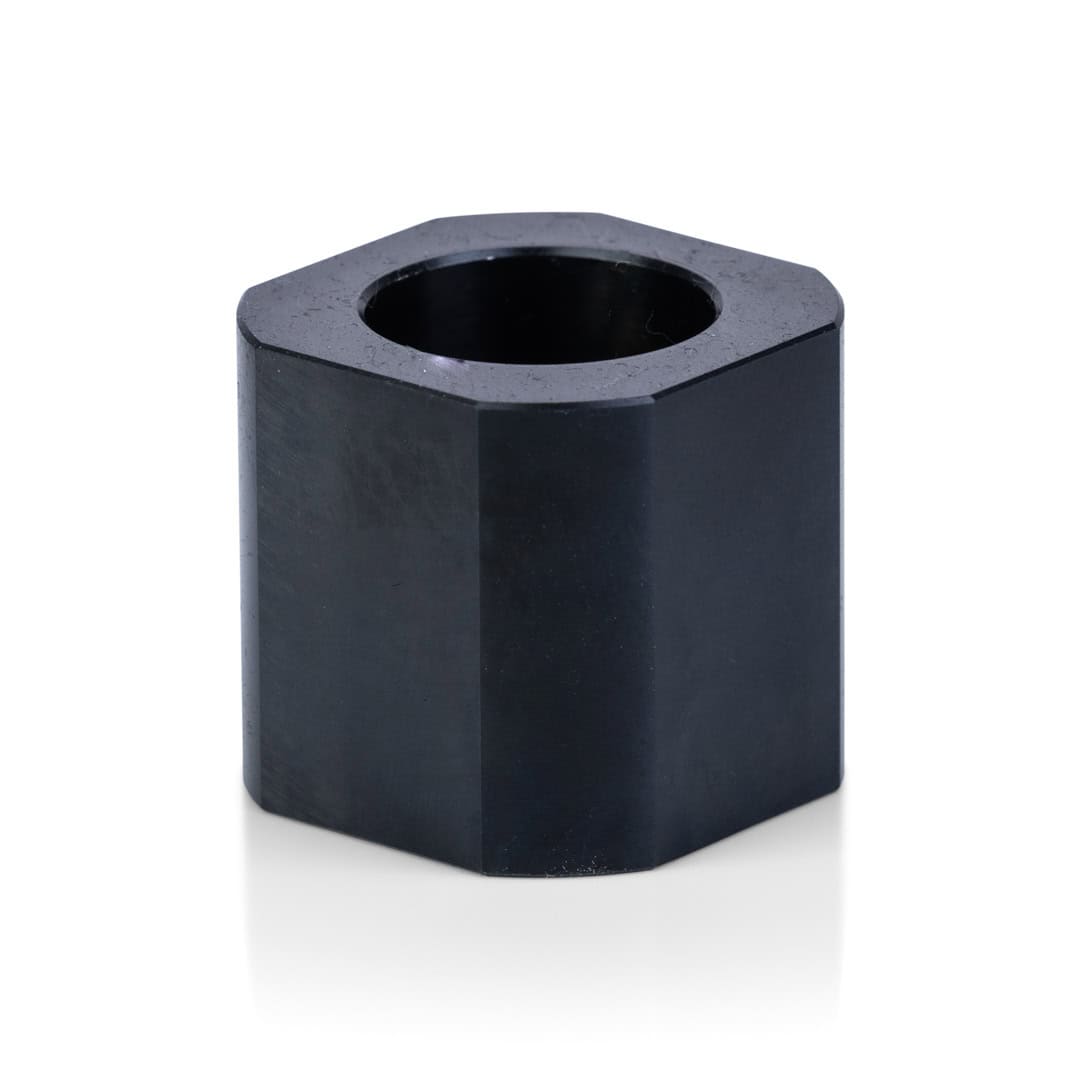 Hochwertiger galvanischer Spritzenschutz, Farbe schwarz, für Industrieanwendungen.