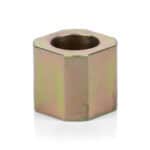 1. Hochwertiges gelbes Verzinkungskomponent mit sechseckigem Design.